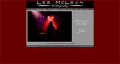 Desktop Screenshot of lesmcleanphotography.com